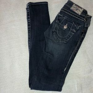 True Religion skinny jeans size 24